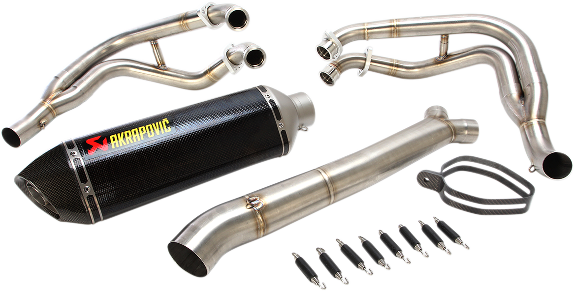 Race Exhaust - Stainless Steel/Carbon Fiber 2008 - 2017