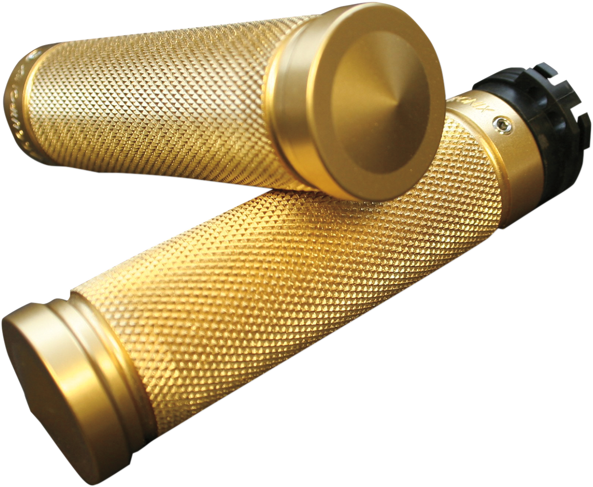 Grips - Knurled - Brass 1980 - 2021