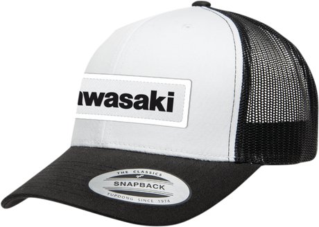 Kawasaki Throwback Hat - Black/White