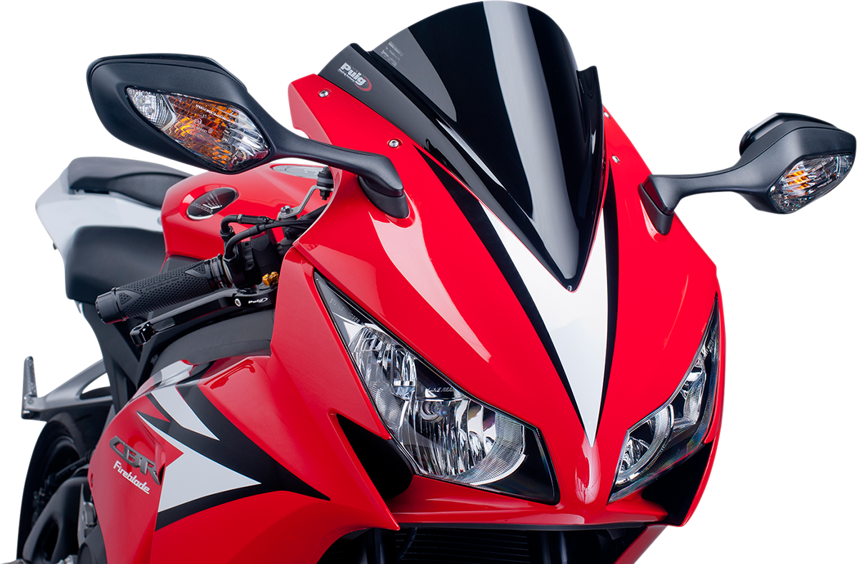 Race Windscreen - 13-3/8\" - Black - CBR1000RR 2012 - 2016