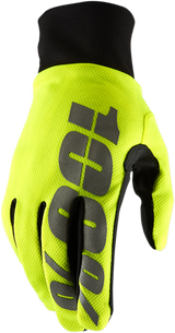 Hydromatic Waterproof Gloves - Fluo Yellow - Medium