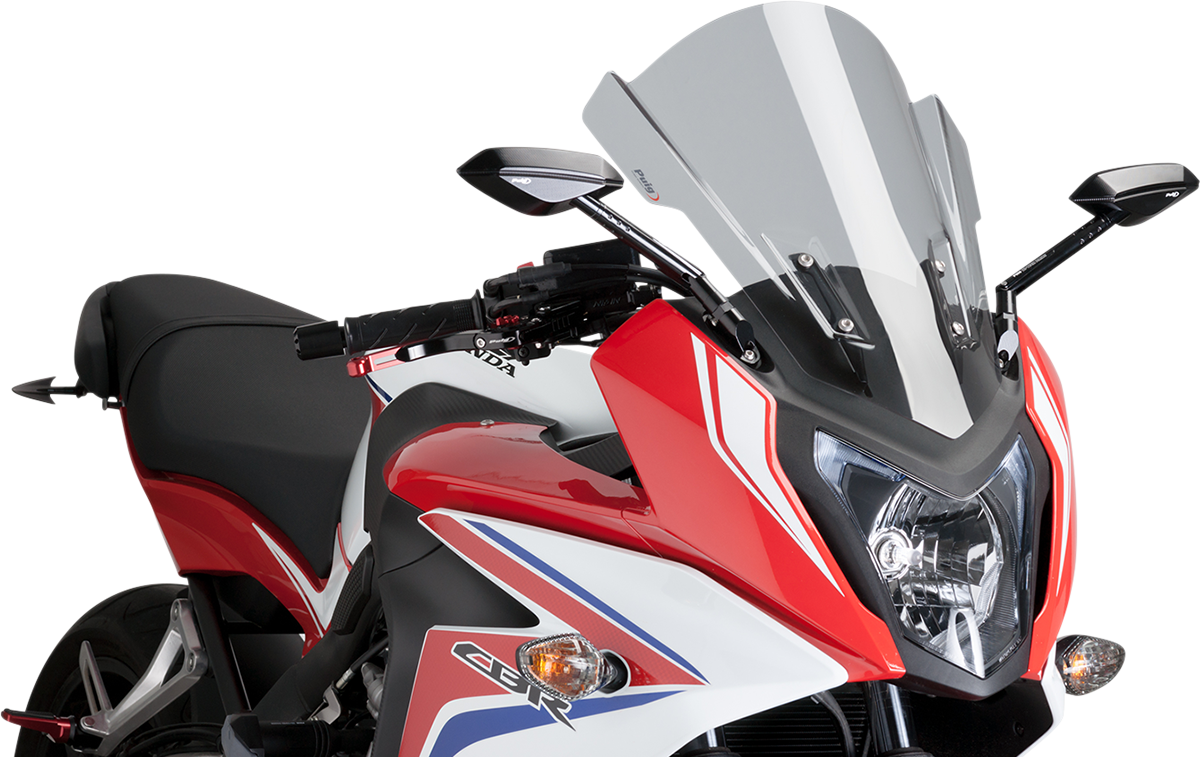 Touring Windscreen - 17-1/8\" - Smoke - CBR650F 2014 - 2018