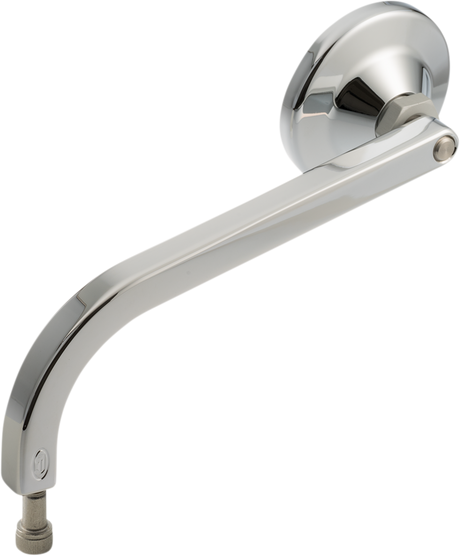 Mirror - No. 2 Standard - Side View - Round - Chrome - Left