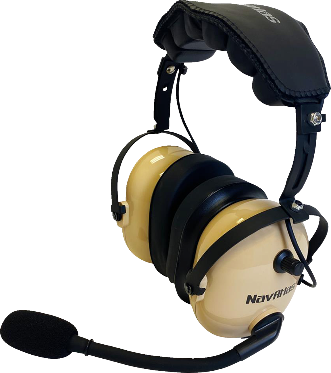 Headset - Over-the-Head - Stereo/VOX - Beige