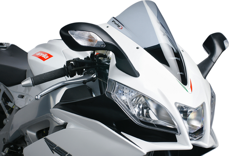 Race Windscreen - 14-3/8\" - Smoke - RSV4 2009 - 2014