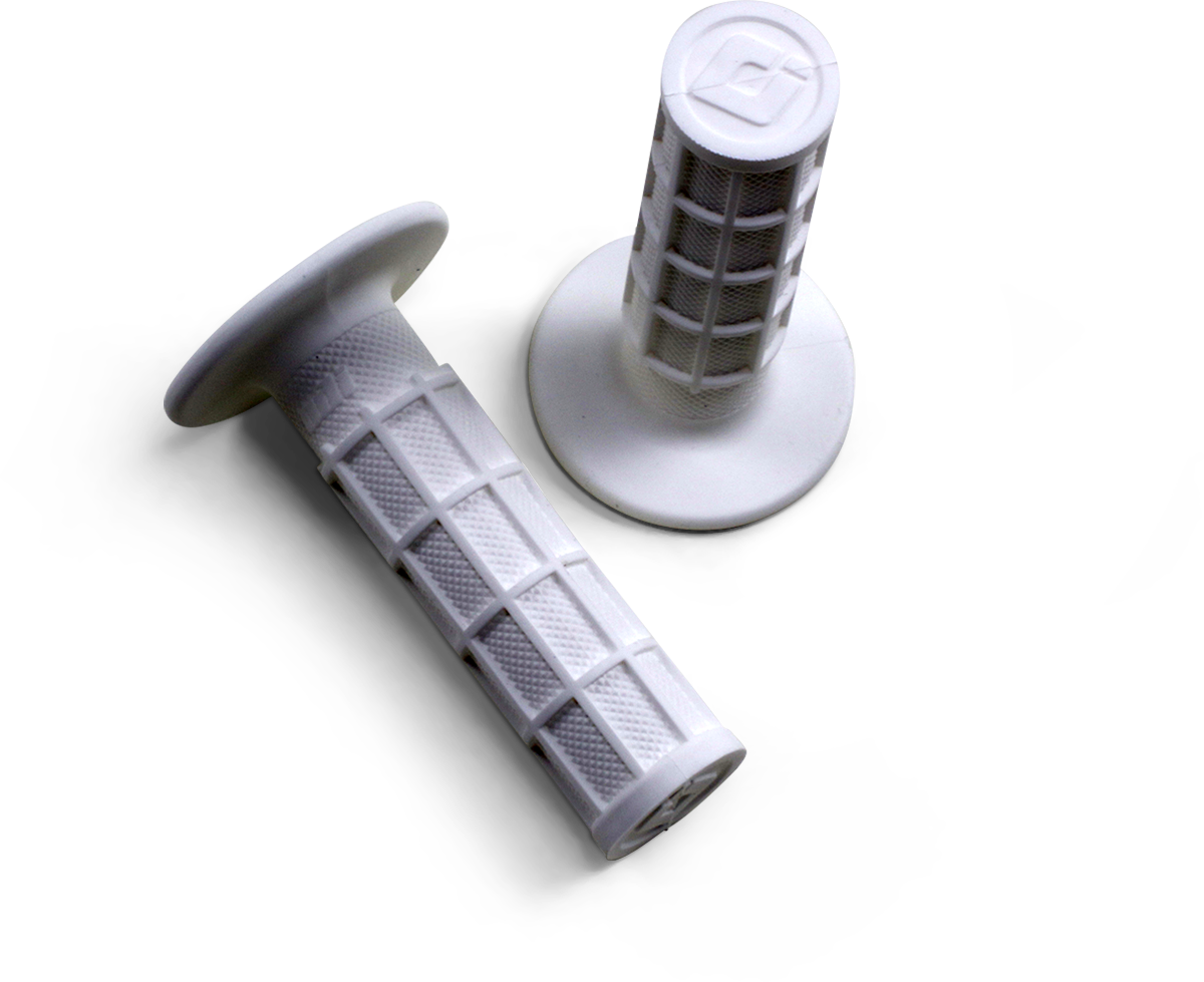 Grips - Ruffian - Full-Waffle - White