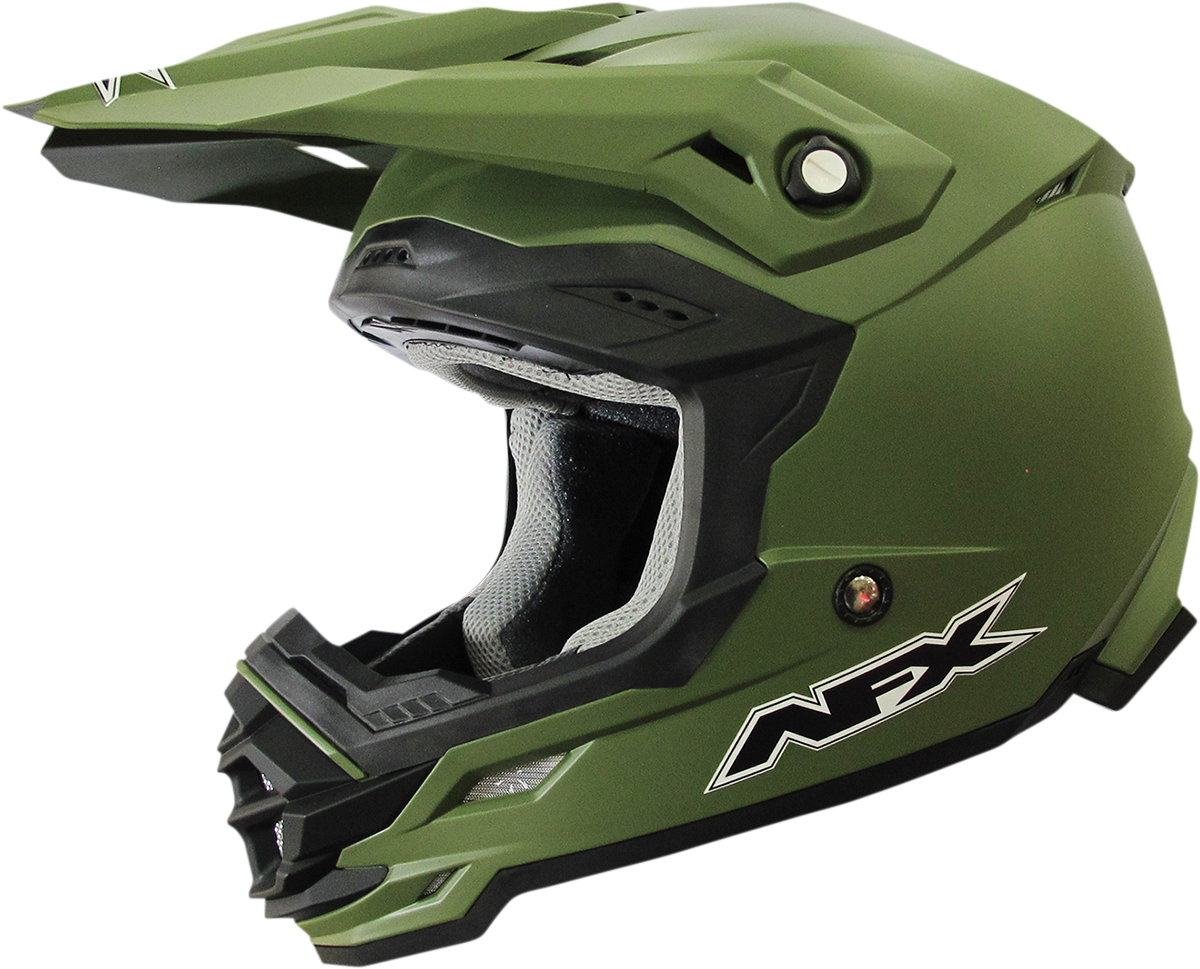 FX-19R Helmet - Matte Olive - XS