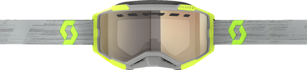 Fury Snow Goggles - Light Sensitive - Gray/Yellow - Bronze Chrome