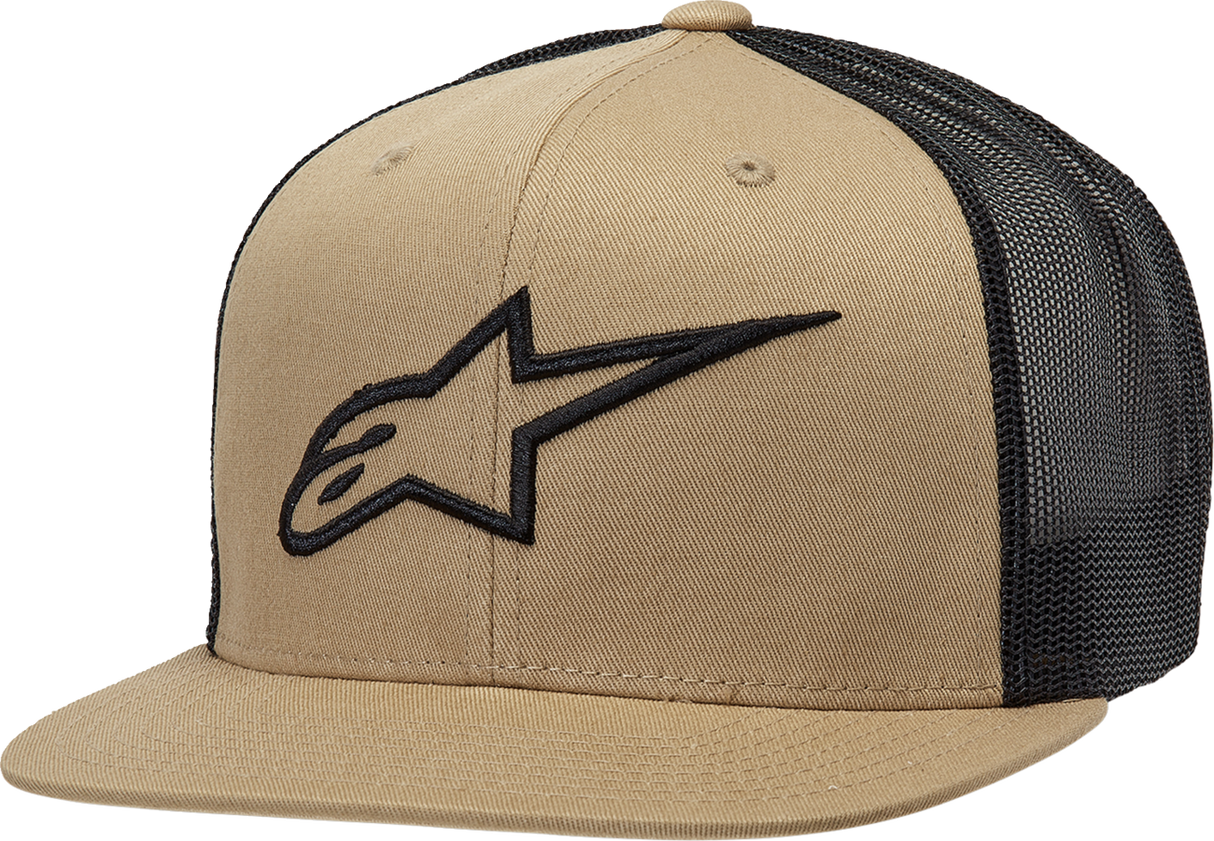 Corp Trucker Hat - Sand/Black - One Size