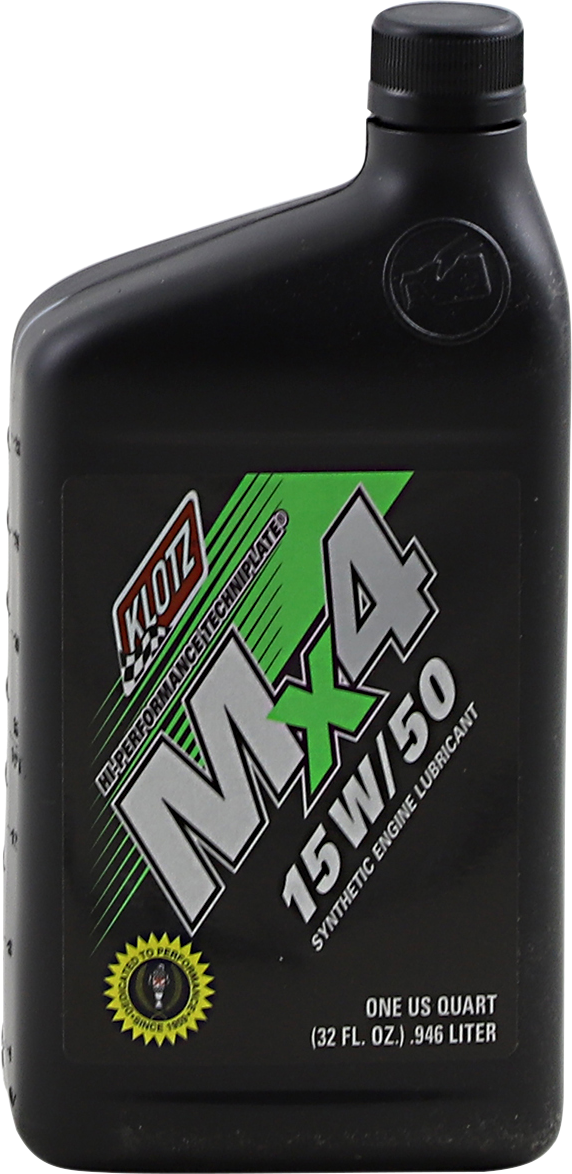 MX4 Synthetic Engine Oil - 15W-50 - 1 U.S. quart