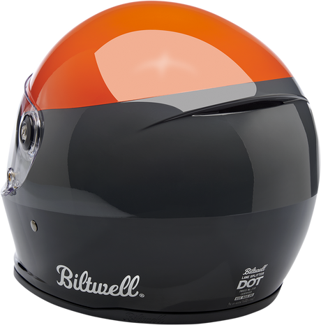 Lane Splitter Helmet - Gloss Podium Orange/Gray/Black - XS