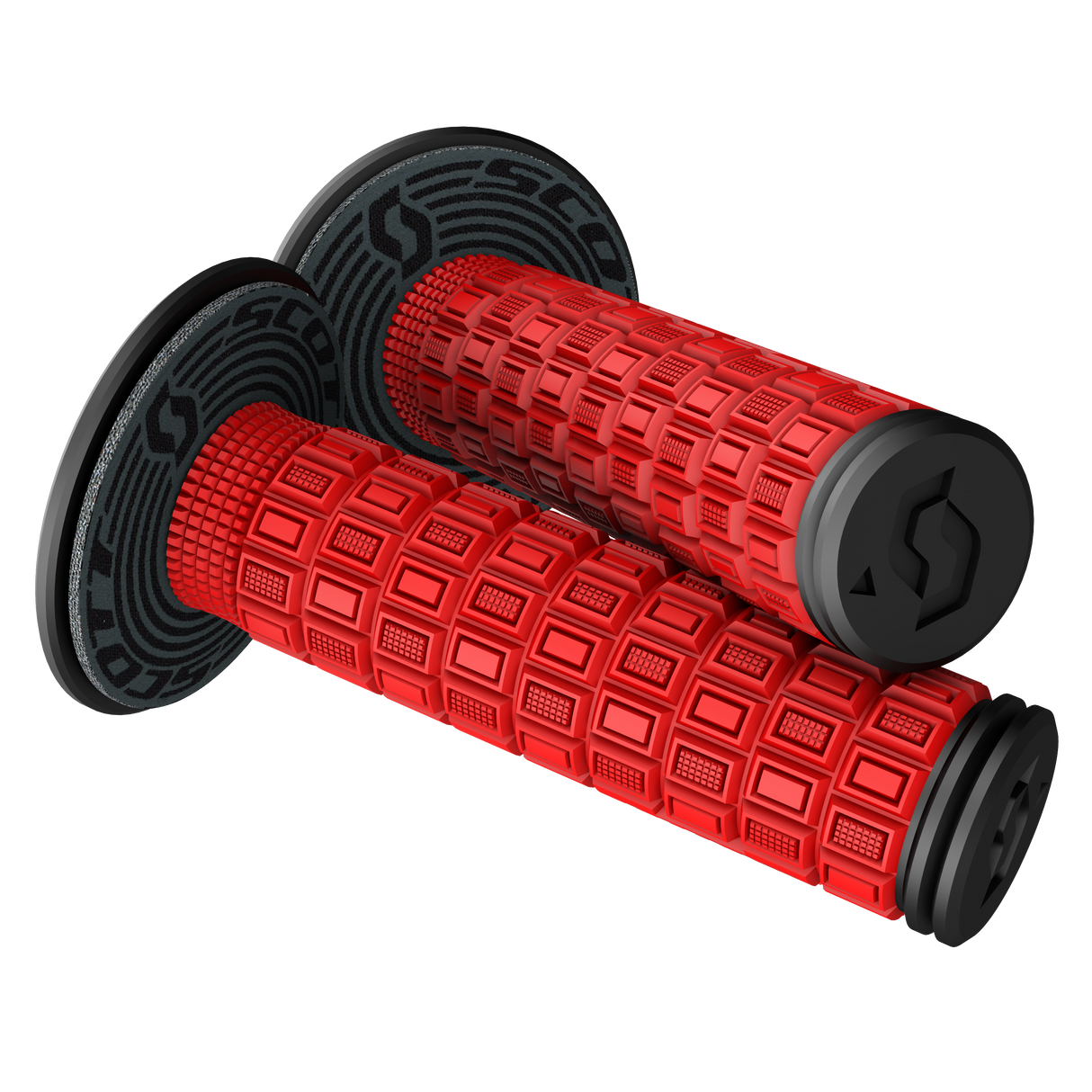 Grips - Mellow - Red/Black