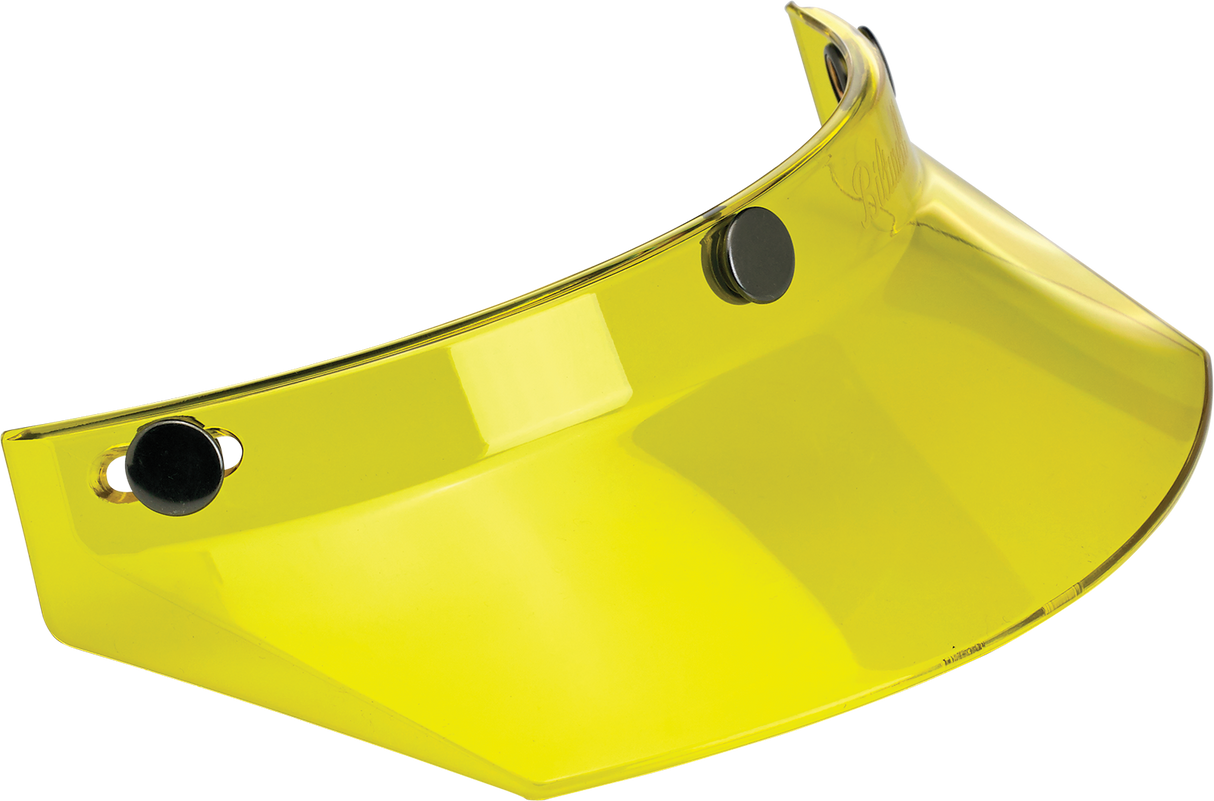 Moto 3-Snap Visor - Yellow