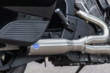 2-into-1 Qualifier Exhaust System - 50-State - Brushed - Stainless Steel 2020 - 2023