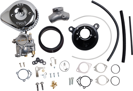 Super G Carburetor with Stealth Air Cleaner Kit - Chrome - Twin Cam 2006 - 2006