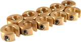 Wheel Weights - Re-Usable - 1/4 oz - Brass - 10 Pack