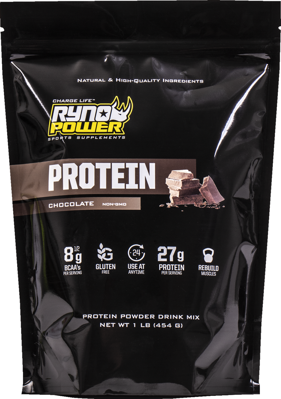 Protein Powder - Chocolate - 1 lb - 10 Servings