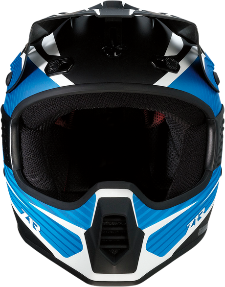 Child Rise Helmet - Flame - Blue - S/M