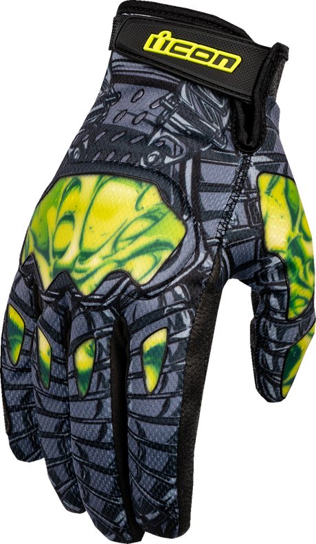 Hooligan Outbreak™ Gloves - Green - Medium