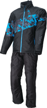 Pivot 7 Jacket - Camo Black/Blue - 2XL