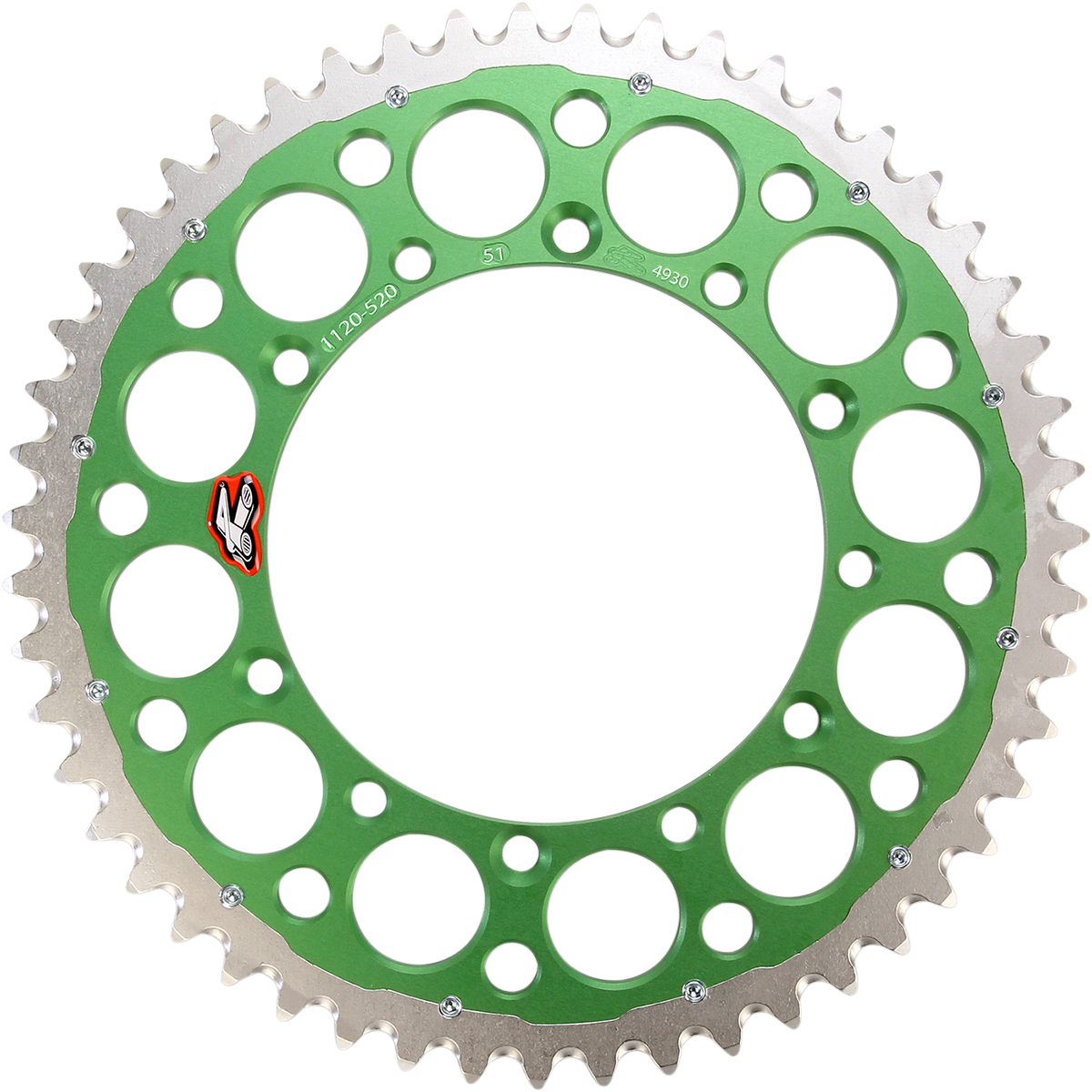 Twinring™ Rear Sprocket - 51 Tooth - Green 1985 - 2020