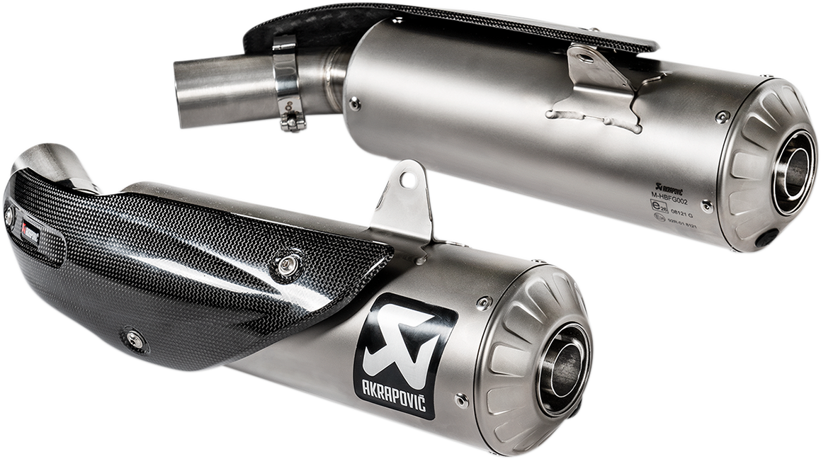 Titanium Mufflers 2018 - 2020