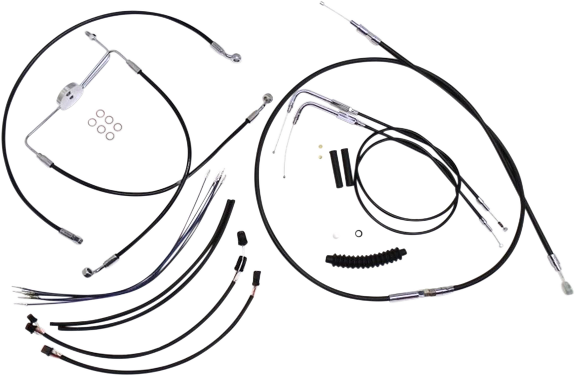 Control Cable Kit - XR - Black 2012 - 2017