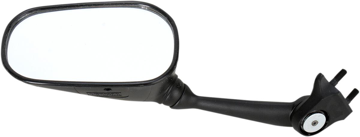 Mirror - Side View - Oval - Black - Left 2008 - 2012