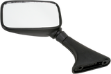 Mirror - Side View - Rectangle - Black - Left 1985 - 1993