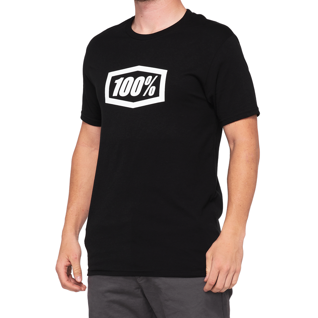 100% Icon T-Shirt - Black - Medium