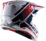 Supertech M10 Helmet - Meta 2 - MIPS® - White/Red/Blue - Large