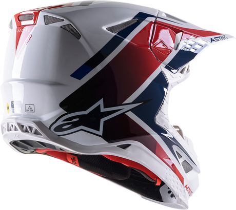 Supertech M10 Helmet - Meta 2 - MIPS® - White/Red/Blue - Large