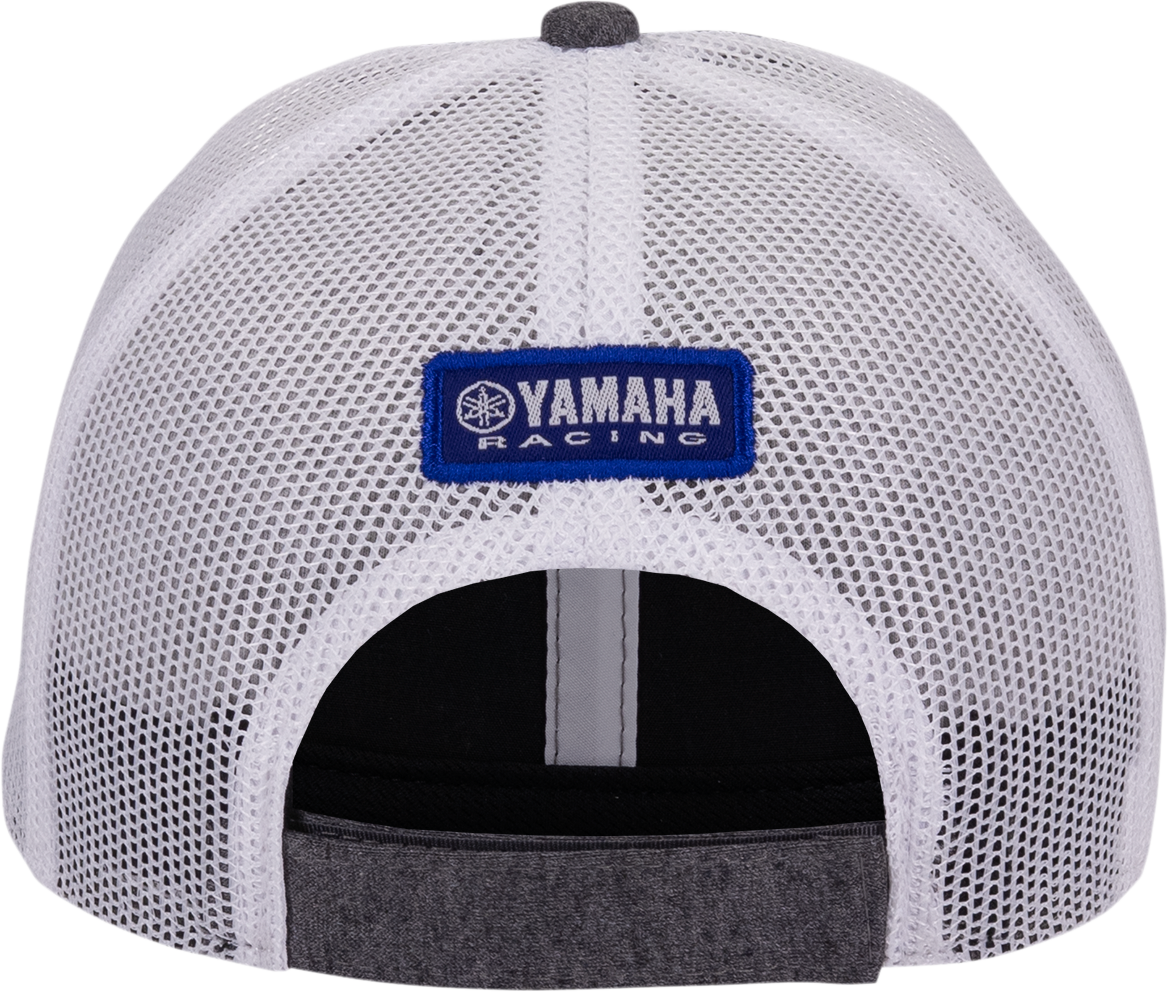 Yamaha Racing Hat - Gray/White