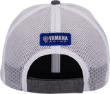 Yamaha Racing Hat - Gray/White