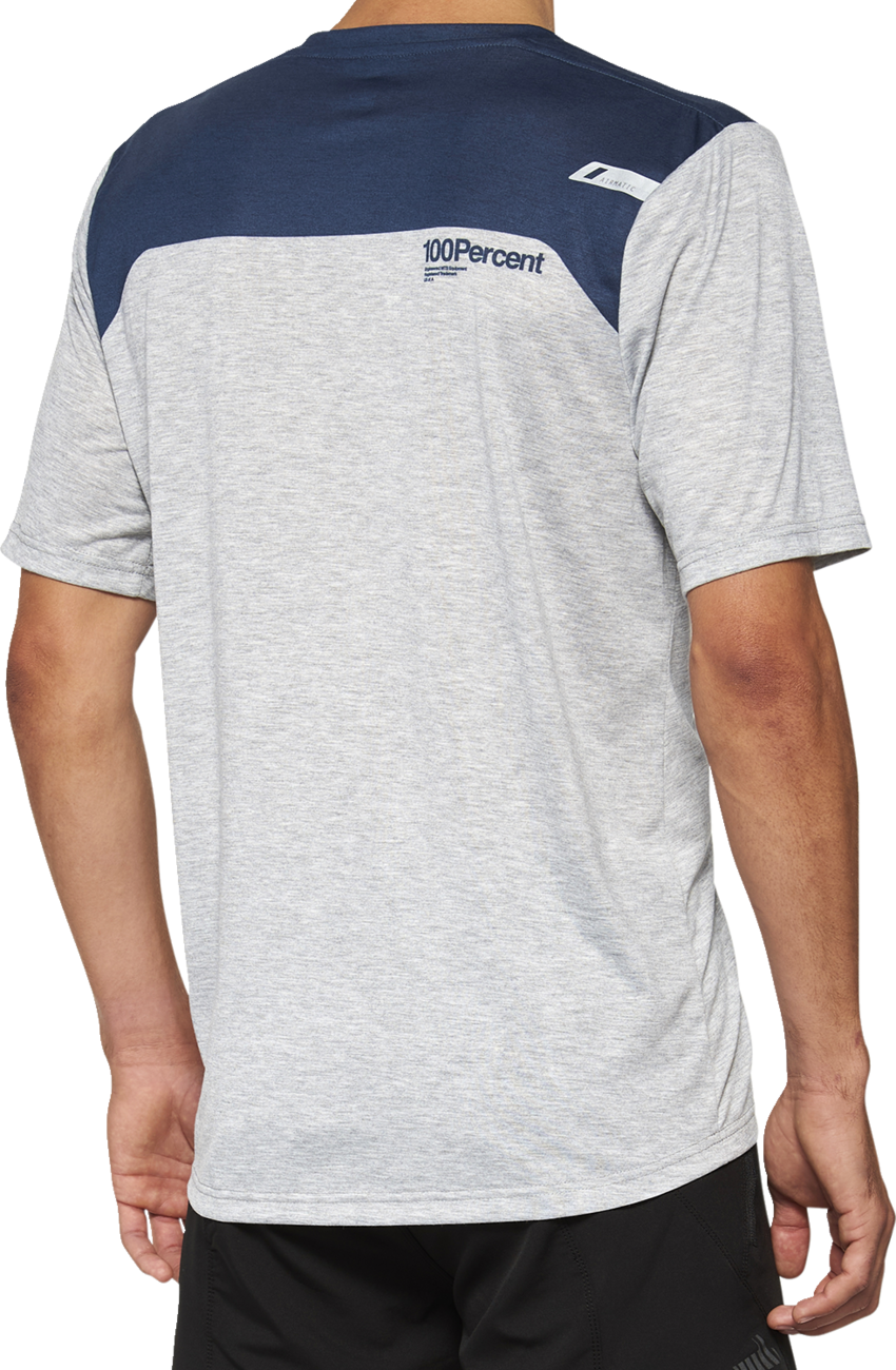 Airmatic Jersey - Short-Sleeve - Gray/Midnight - Large