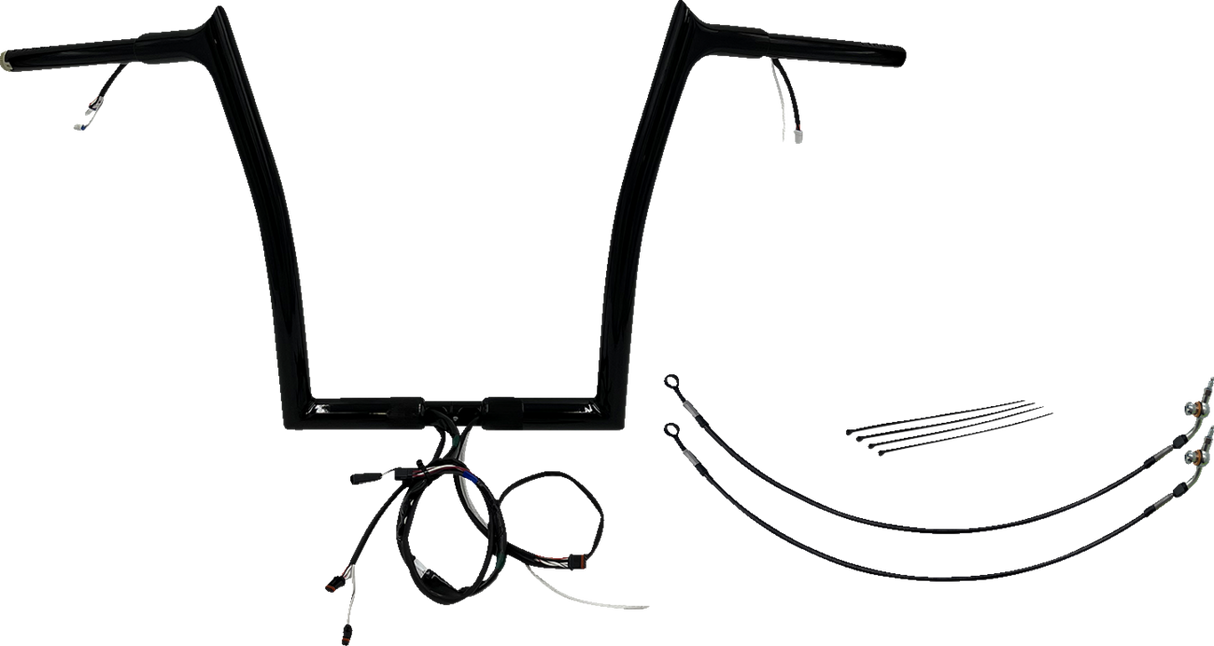 Handlebar Kit - Pointed Top - 14\" - Black 2015 - 2015