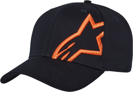 Corp Snap 2 Hat - Navy/Orange - One Size