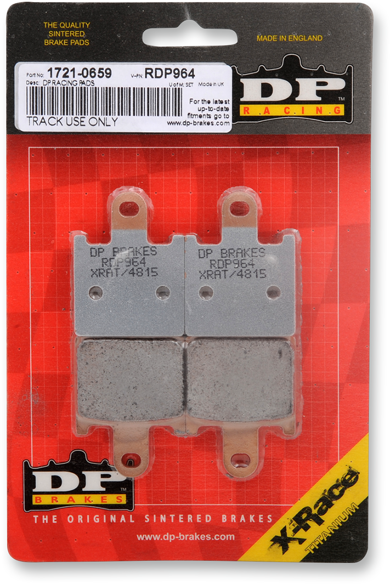 RDP Racing Brake Pads - ZX-14R 2006 - 2021