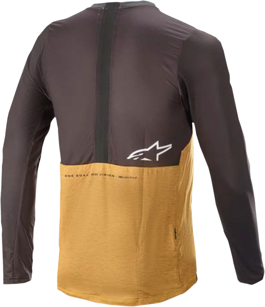 Alps 6.0 V2 Jersey - Long-Sleeve - Orange/Black - 2XL