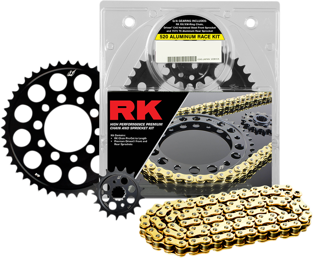 Aluminum Race Chain and Sprocket Kit - Aprilia RSV-4 2010 - 2015