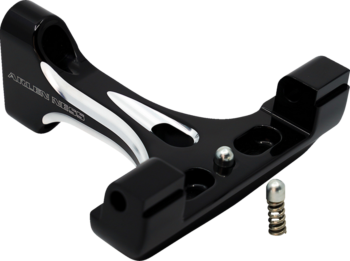 Forged Passenger Floorboard Mounts - Black 1999 - 2023