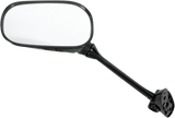 Mirror - Side View - Oval - Black - Left 2007 - 2009