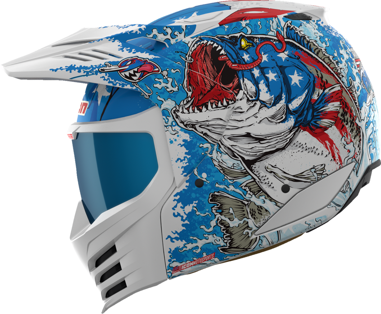 Elsinore™ Helmet - American Basstard - Blue - XS