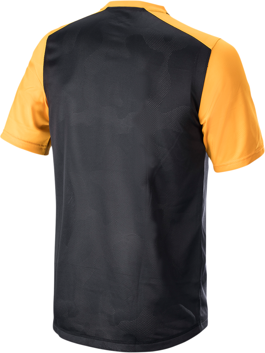 Alps 4.0 V2 Jersey - Short-Sleeve - Black/Orange/White - Large