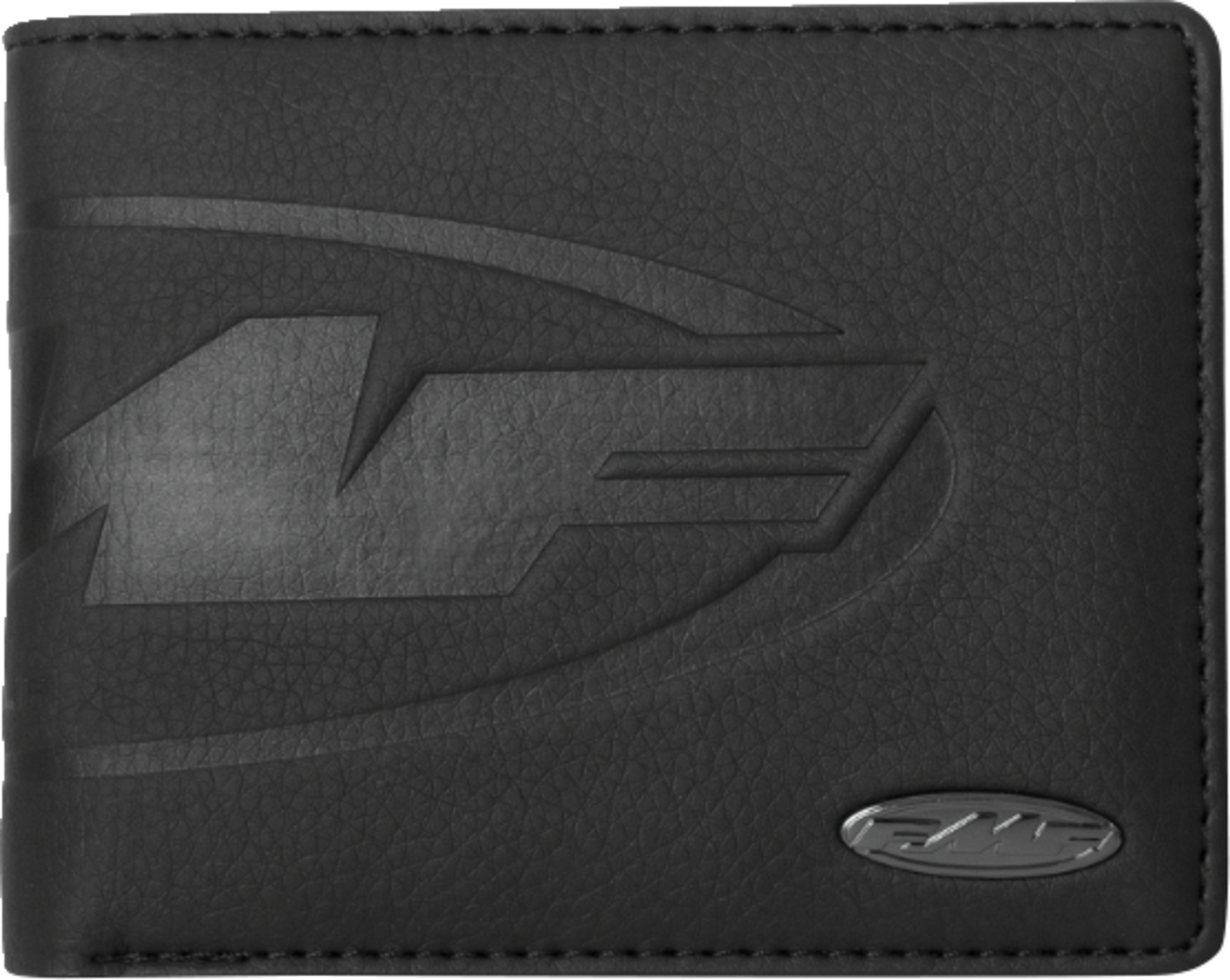 Debossed Wallet - Black