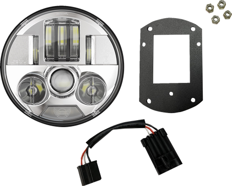 ProBEAM® Headlight Kit - 5-3/4\" - Chrome - FXLRST/FXRST 2022 - 2024