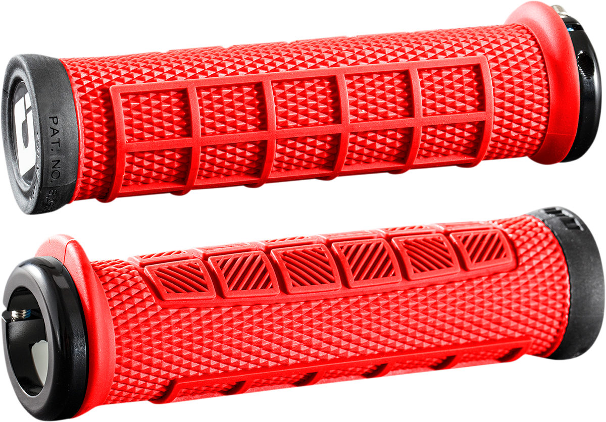 Elite Pro MTB Grips - Red/Black