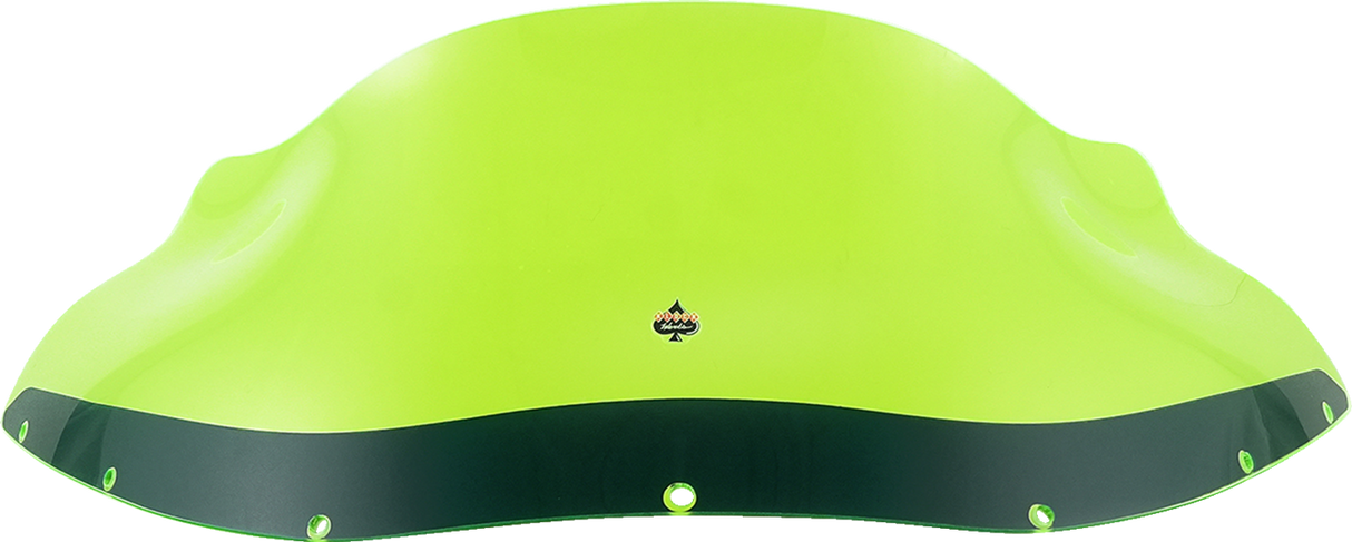 Kolor Flare™ Windshield - 9\" - Green Ice - FXRP