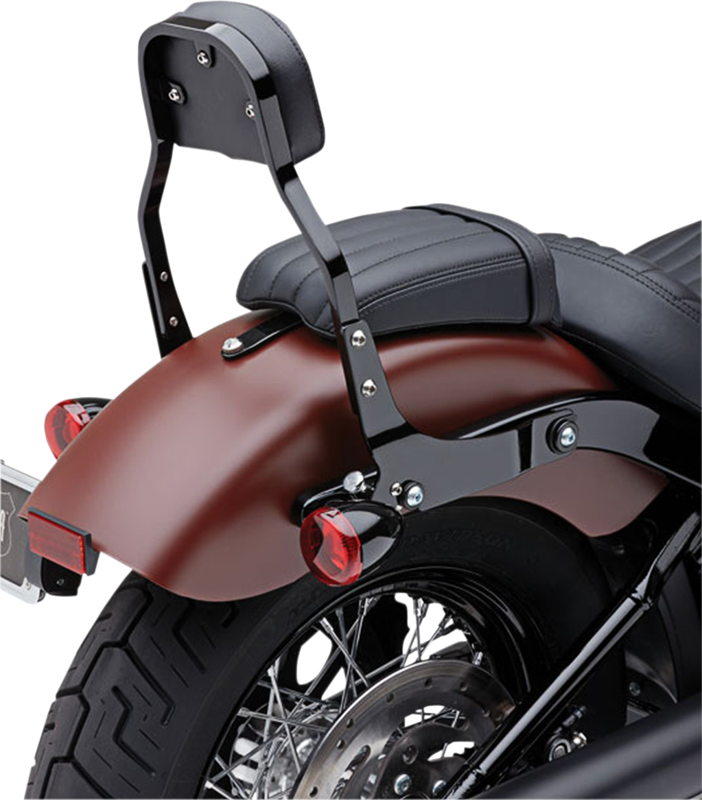 Backrest Kit - 11\" - Black - Softail 2018 - 2019