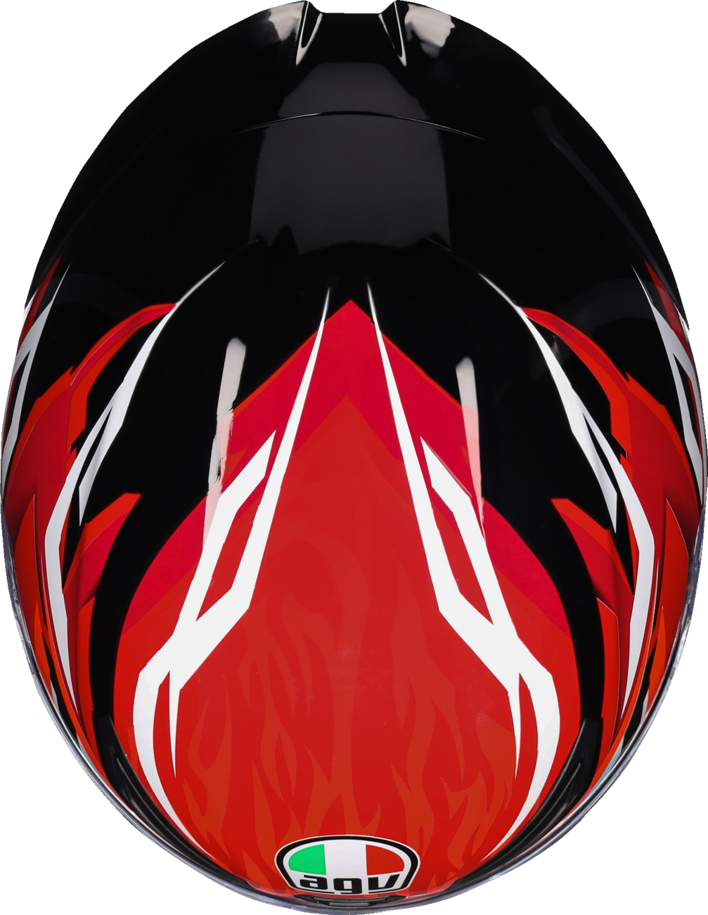 K1 S Helmet - Lion - Black/Red/White - Large